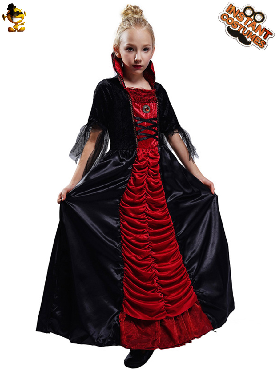 Transfronterizo niña horror vampiro reina traje mascarada Cosplay traje de la etapa traje de rendimiento image 1
