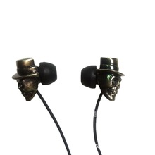 MP3入耳式塑胶骷髅头耳机 手机耳机