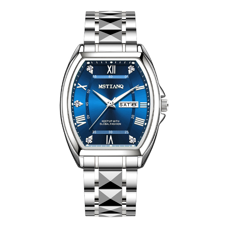 Wine barrel cd-silver shell dark blue