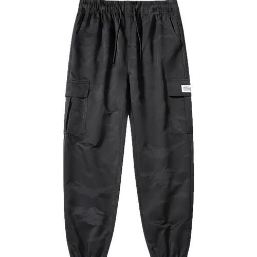 【Size】2025 Camouflage Work Pants for Spring and Autumn Men's Tied-In Ankle Trendy Casual Pants