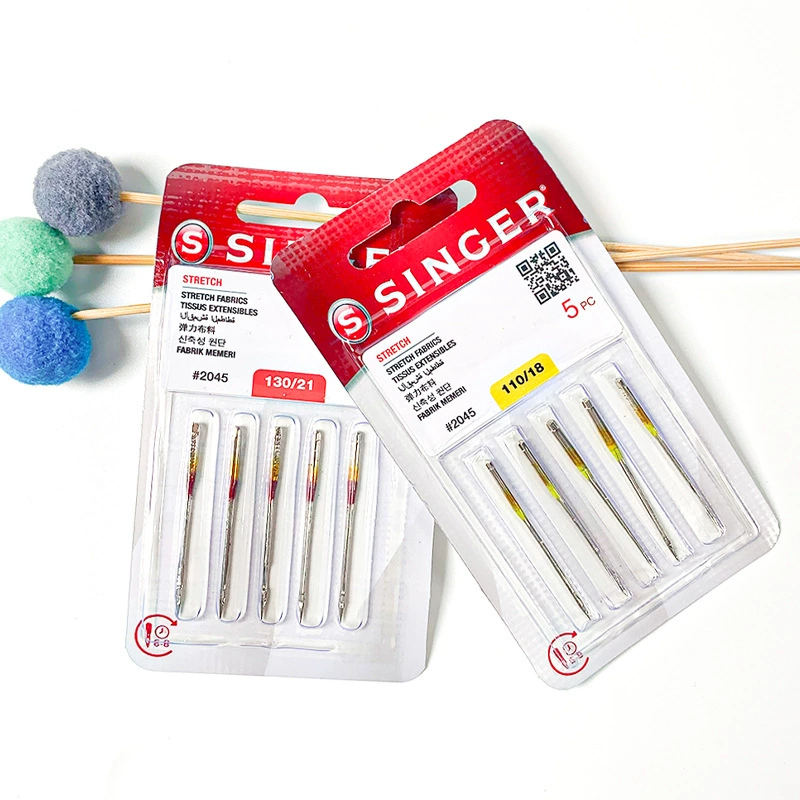 Бразильская оригинальная игла для швейной машины Shengjia, такое же качество, как синяя трикотажная эластичная ткань, Anti-Jumper Brothers Leap Butterfly