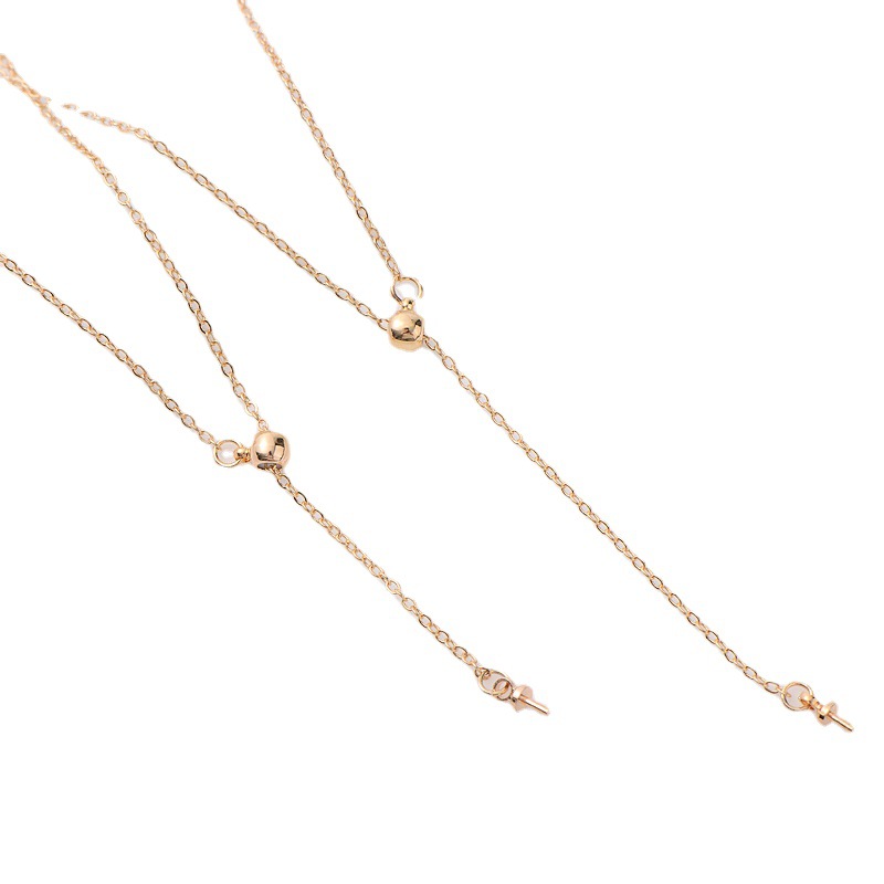 Colar choker de pérolas com fecho magnético para mulher_voghion.com