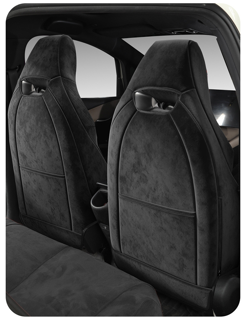 Specially Designed for the 25-26 Byd Dolphin Seat Covers, Fully Enclosed Breathable Perforated Dolphin All-Season Car Seat Cushions