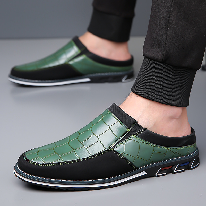 Comercio exterior zapatos de hombre tamaño grande 53 moda transfronteriza versátil zapatillas de hombre zapatillas de Wenzhou spot