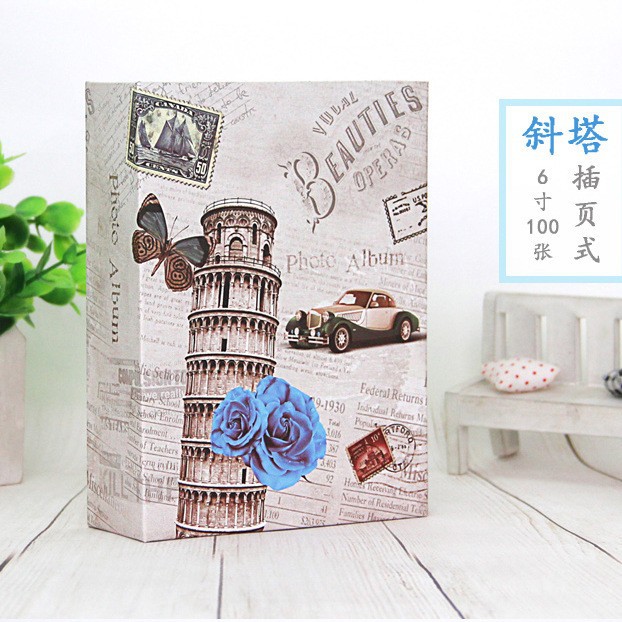 Qianyu 6-inch 100 4R álbum de bolsillo álbum de Bolsillo de papel Álbum de hogar para niños al por mayor