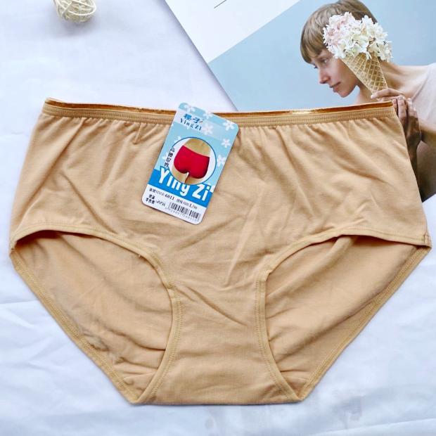 Wholesale yingzi cotton briefs women's pure cotton hip life year red plus fat plus large size shorts bottoms