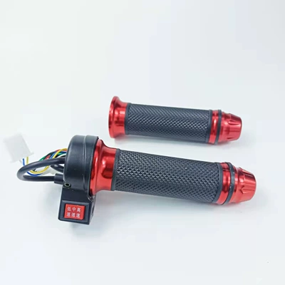 Electric Motorcycle Tricycle Speed: Other Electric Vehicle Accessories - red-three-speed-handlebar-payment