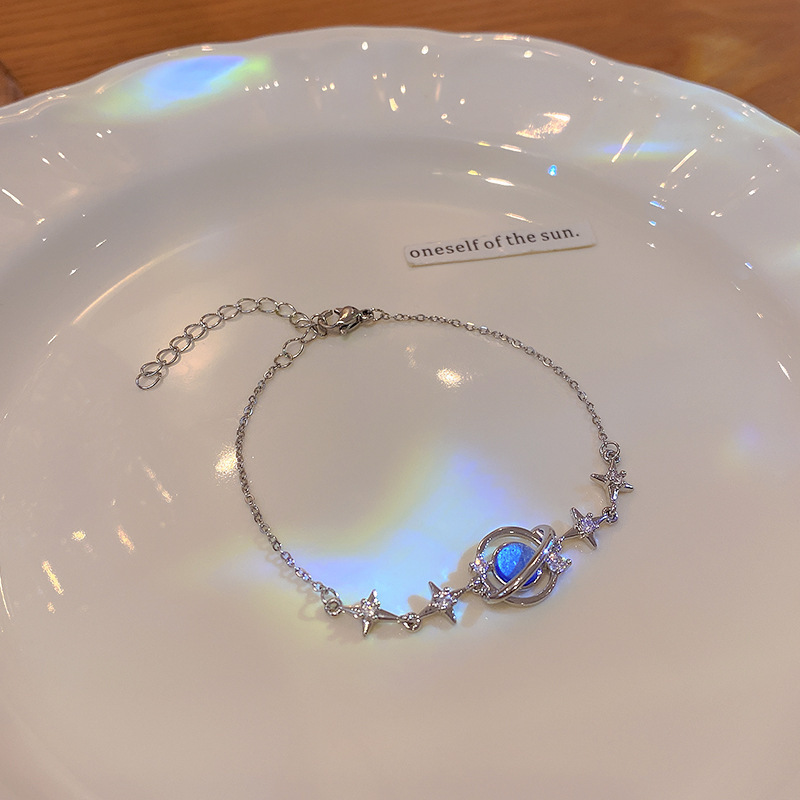 S238 실버 플래닛 팔찌