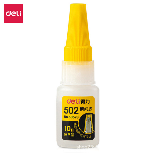 DeLix 502 Fast-Drying Strong Adhesive for Metal, Plastic, Wood, Ceramic, Glass, and Shoes - Instant Liquid Repair