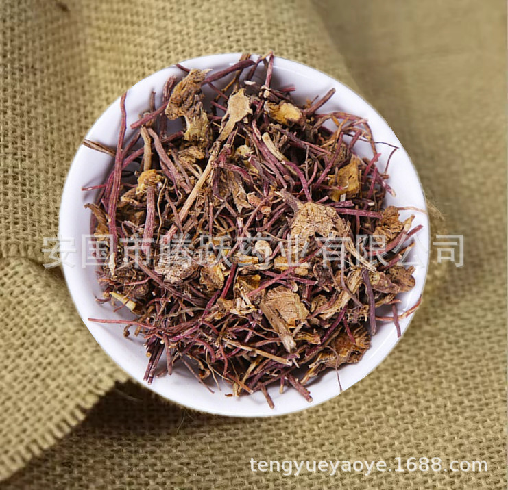 Dried Aster Root Zi Yuan 500g Traditional Chinese Herb Slices for Decoction and Herbal Tea quality and texture