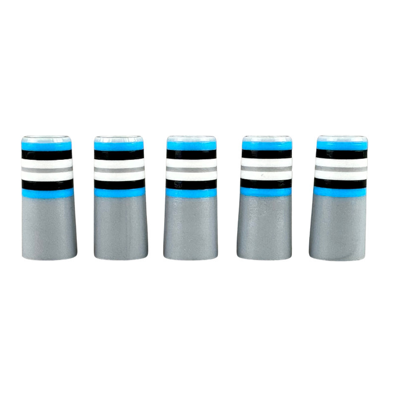 Suitable for golf sand/digging rod rubber sleeve 111#9.1mm * 30mm * 14mm gray colorful rubber sleeve