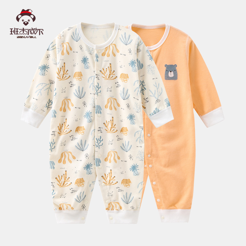 Baby jumpsuits spring clothes for newbor...