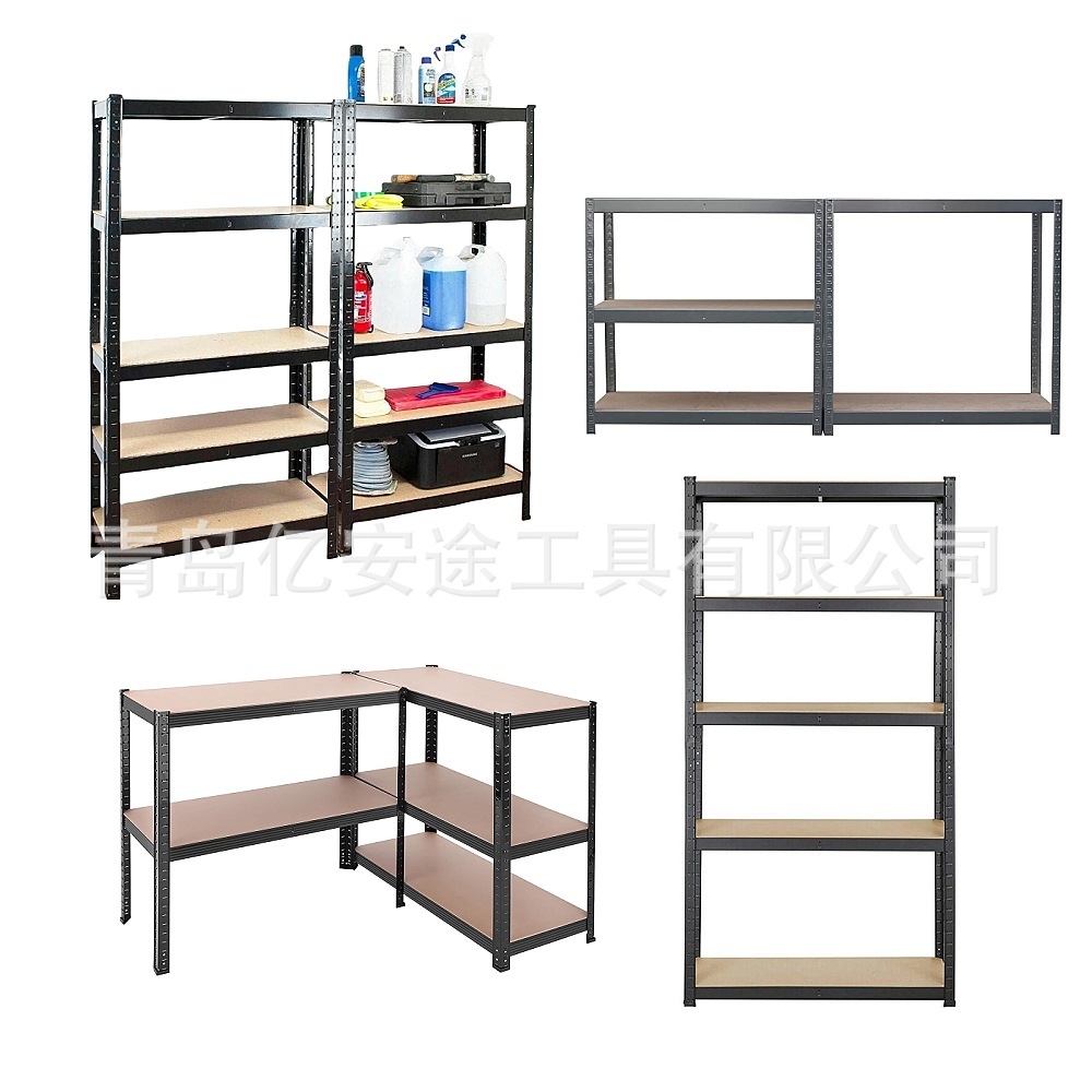 Fabricante mayorista galvanizado estante de almacén estante desmontable estante ligero