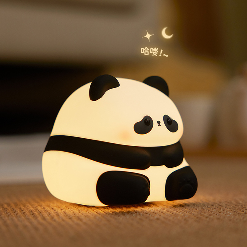 Lámpara Nocturna de Silicona con Diseño de Nube, Popular en el Extranjero, Recargable, Lámpara de Mesa Creativa, Luz de Ambiente Y