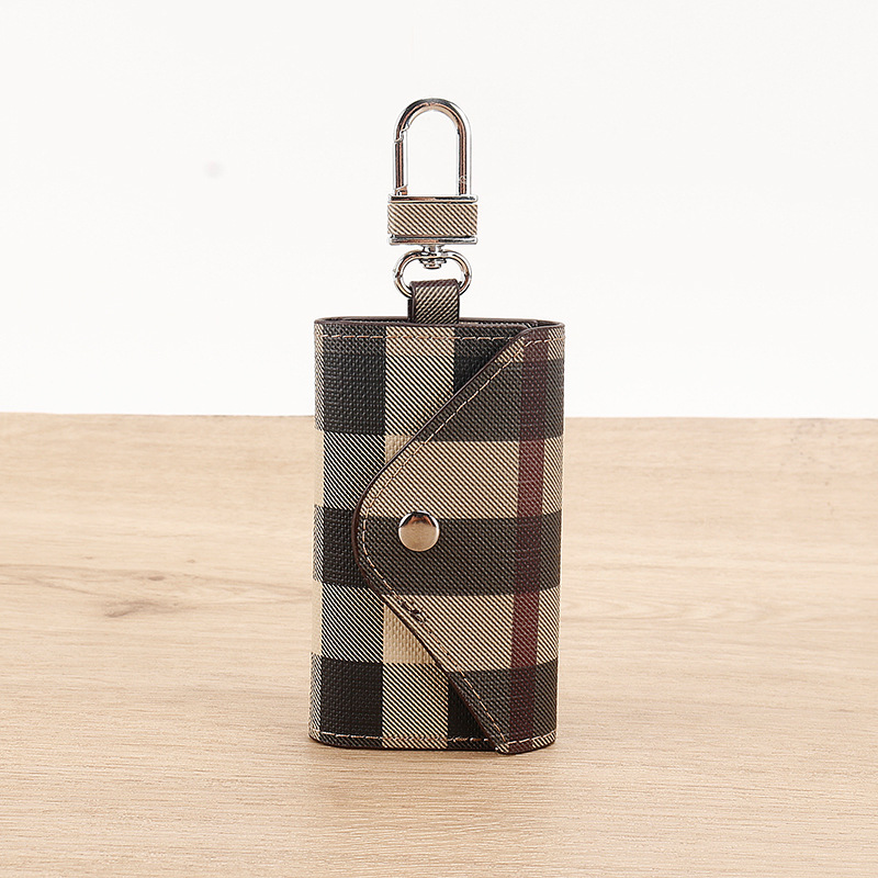 男性女性のキーバッグの格子縞ロックバッグが国境を越えたアマゾンの起爆ロックバッグの震え音代発斜紋キーバッグ6105