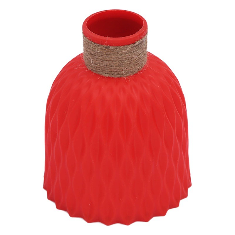 Внешняя торговля, прямые продажи, имитация керамики, пластиковая декоративная ваза, полипропиленовые украшения для гостиной, цветочный горшок с рисунком ананаса, искусственная ваза, оптовая продажа