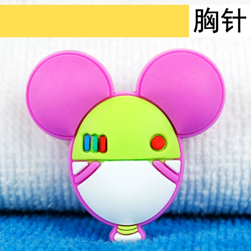 Cartoon brooch, pin, badge, backpack, accessory, accessories
