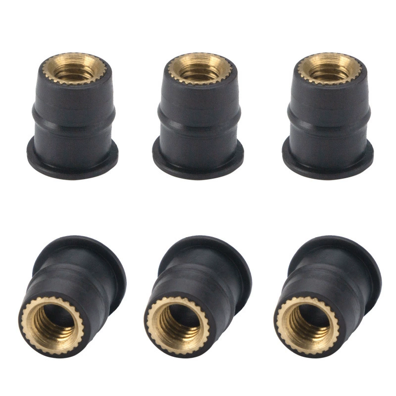 Каяк надувной резиновый колодец гаек клепка застежка латунь резиновая гайка универсальный резиновый гайка набор