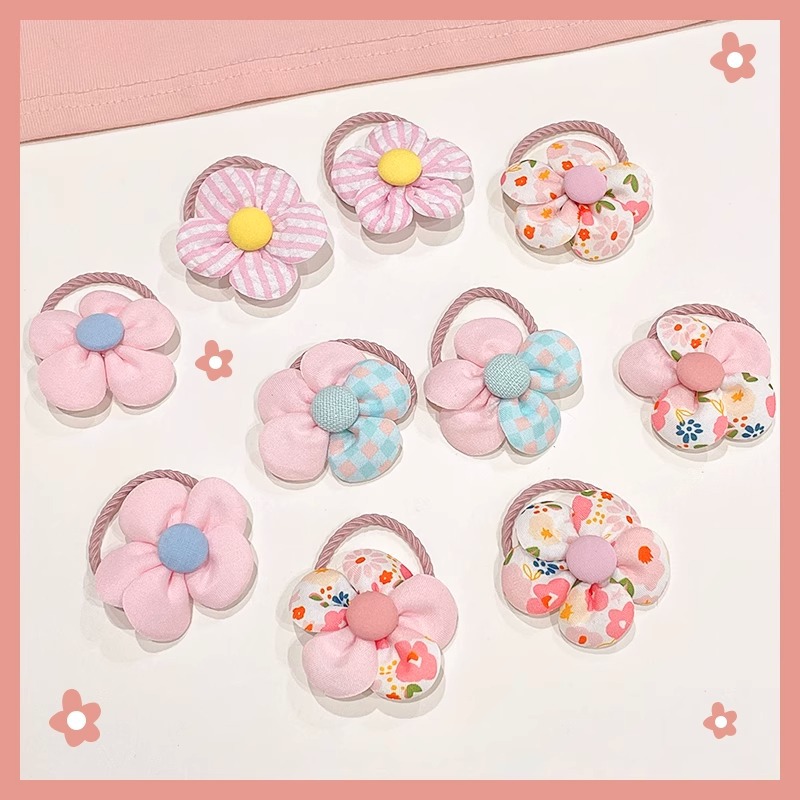 Cuerdas de cabello para niños lindos anillos de cabello de arco para niñas no lastiman cuerdas de cabello de alta elasticidad duradera para el cabello