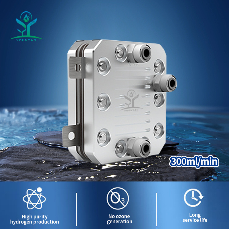300ml/min源头工厂电解水氢气发生器纯水制氢设备PEM电解槽吸氢机