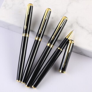 Business Trade Signing Pen Printable Logo Office Meeting Metal Ball Pen Company Advertising Gel Pen