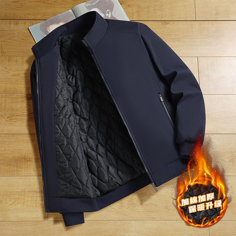 中高年に綿を入れて綿を厚くします。