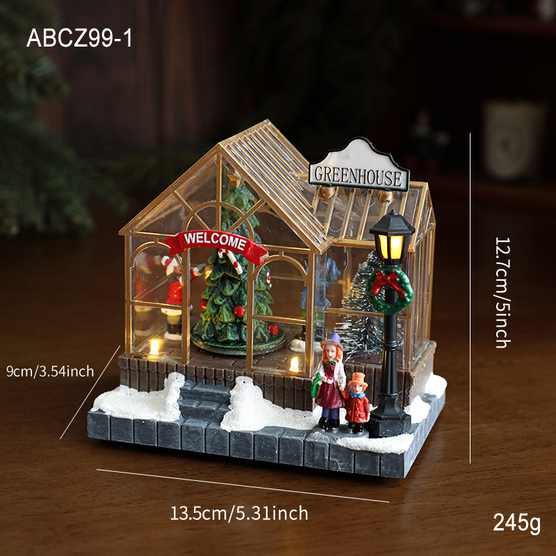 Casa de sol de Navidad (para la batería #7)