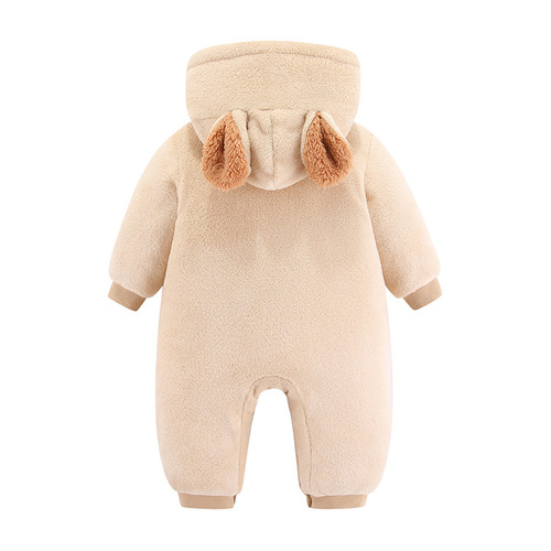 Cross-border baby clothing autumn and winter clothes baby onesie hug clothing outdoor winter clothing super cute internet celebrity thick crawling suit