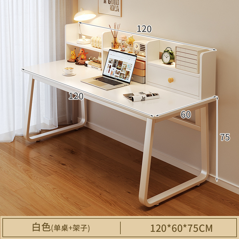 Escritorio para computadora, escritorio moderno y sencillo para escribir y estudiar, escritorio de trabajo sencillo para viviendas de alquiler, mesa y silla de maquillaje para dormitorio, escritorio de oficina. image 15