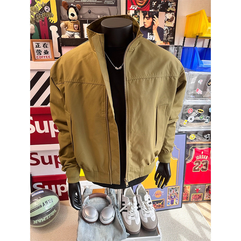 2025 American Coach Pilot Jacket for Men and Women, High-End Waterproof Soft Shell Jacket, Work Jacket, Spring & Fall Men's Jacket