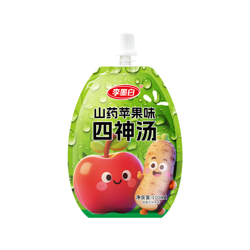 山药苹果四神汤100ml/袋装芡实茯苓莲子免煮酸甜饮品儿童饮料果汁|undefined
