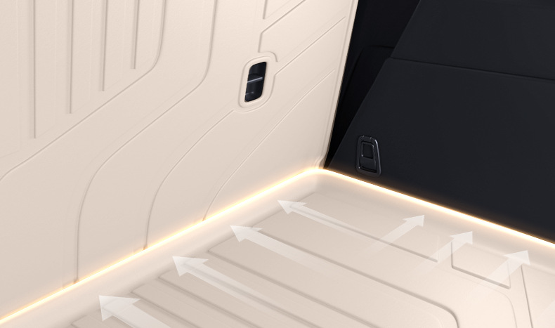 Specially Used for Nio Firefly Trunk Mat Tpe25 Firefly Car Trunk Mat Accessories Foot Mat Supplies