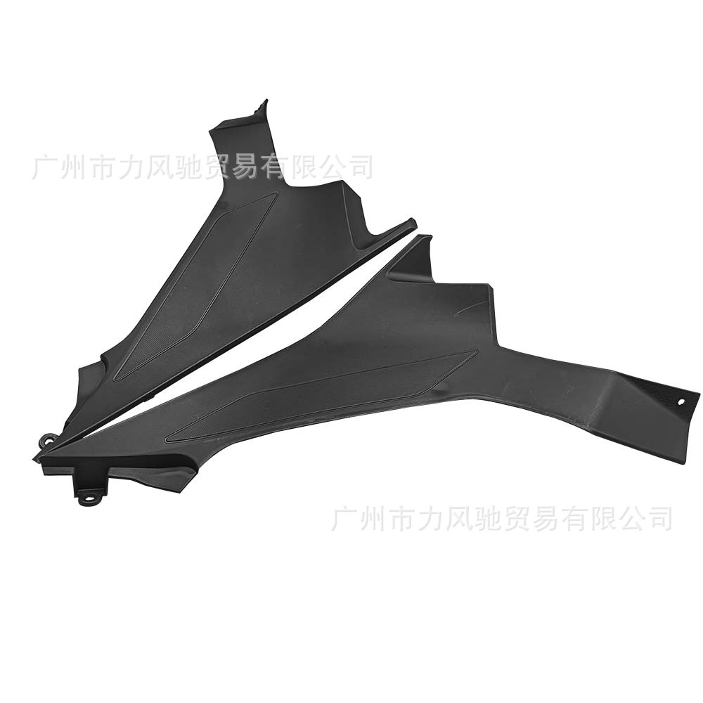 Adecuado para Kawasaki Ninja ninja400 18-22 modificado izquierda y derecha tapa del tanque de combustible placa lateral Shell negro