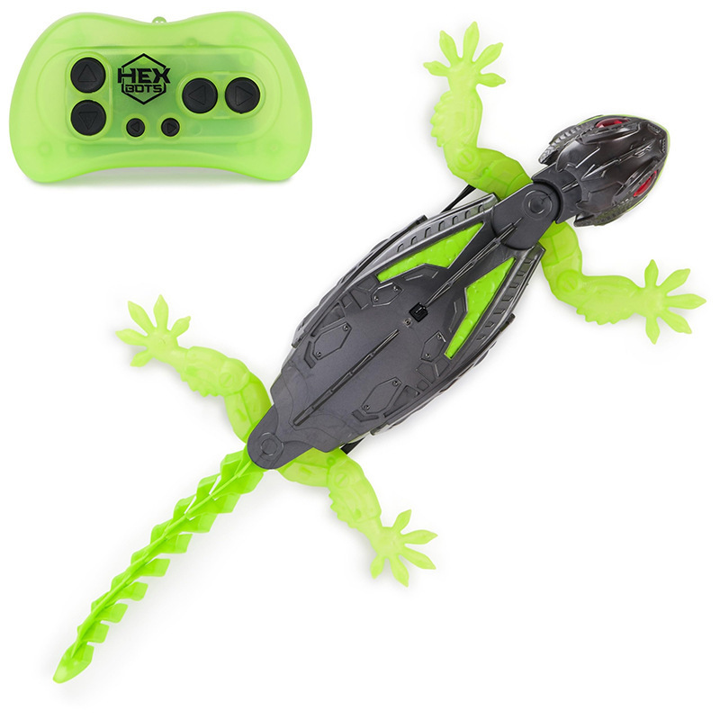 Transfronterizo Amazon escalada pared gigante control remoto robot juguete explosivo simulación control remoto animal juguete Halloween