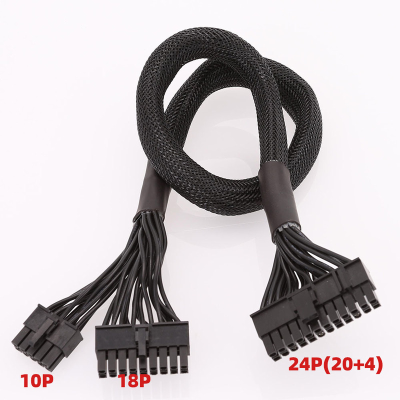 For Hanyun power supply pSeries KM3 series 24 pin modular 10+18 pin to 24 pin black net For Hanyun power supply pSeries KM3 series 24 pin modular 10+18 pin to 24 pin black net
