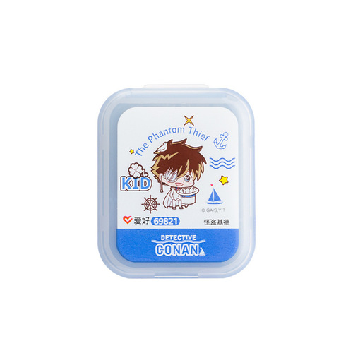 Hobby stationery co-branded Detective Conan Q version pencil sharpener small portable pencil sharpener student pencil sharpener