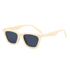 High advanced men's retro sunglasses, small glasses, high-quality style, cat's eye, European style