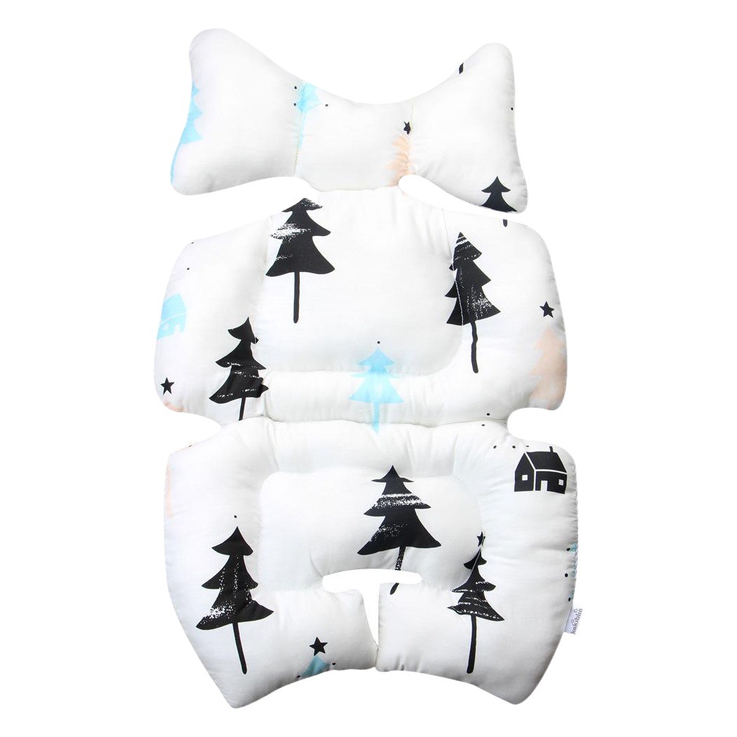 Nuevo asiento multifuncional para cochecito de bebé, colchoneta para dormir en el coche para niños, cojín para cochecito, cojín para coche, soporte completo para el cuerpo, en stock