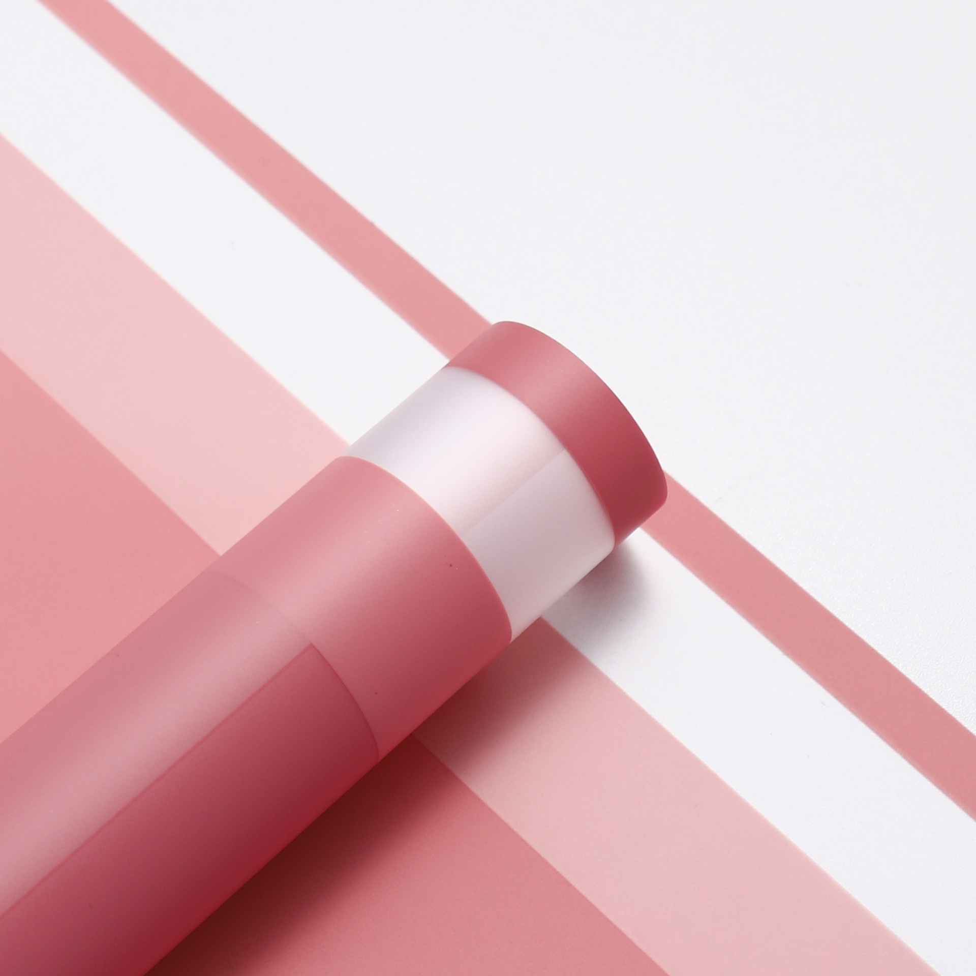 Papel de Regalo Floral Elegante, Impermeable, con Borde de Color Mate, Papel para Envolver Flores, Papel de Regalo de Li Zhiran