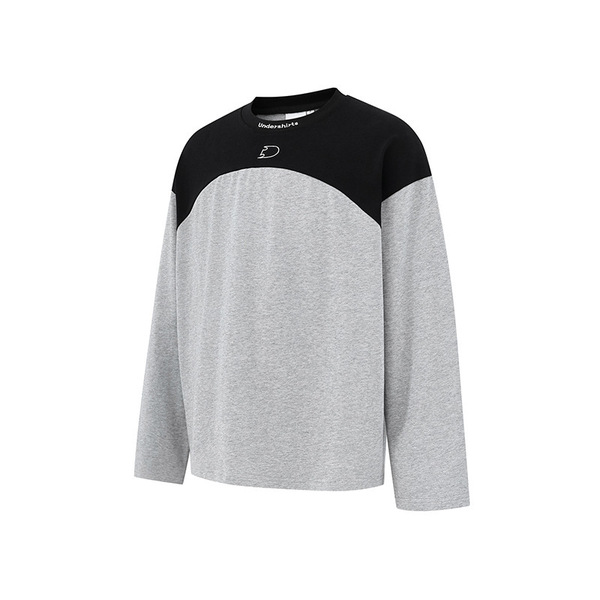 Autumn Japanese retro long-sleeve with a round collar