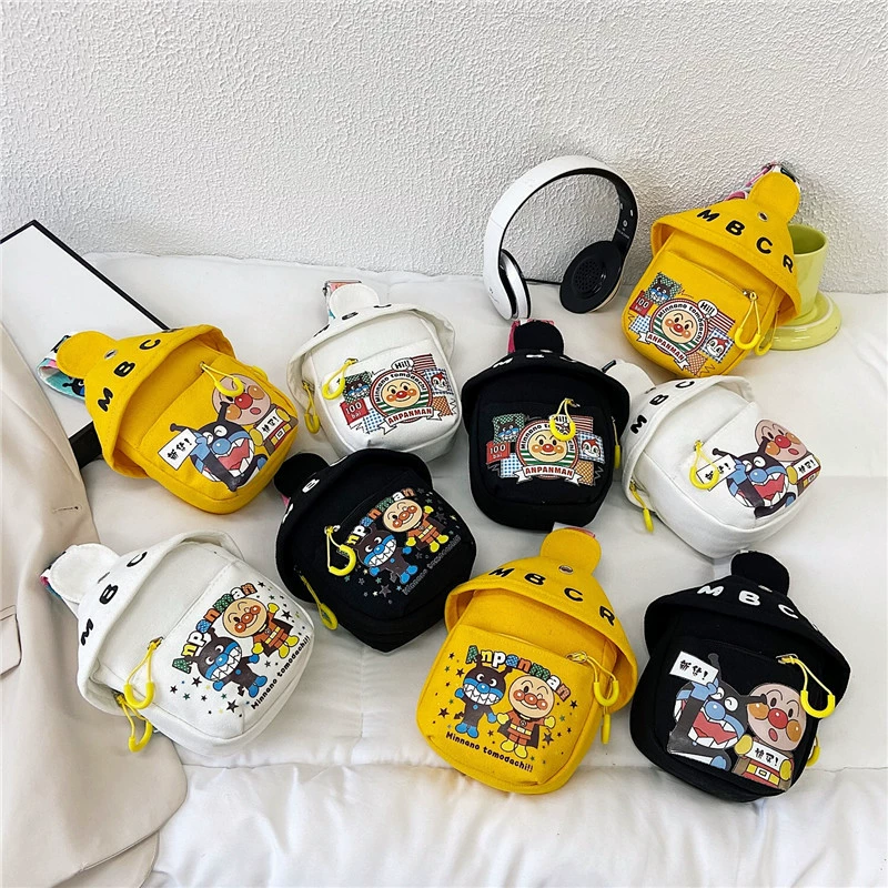 Оптовая детская нагрудная сумка для хлеба Супермен, детская Холщовая Сумка для милых девочек, сумка-мессенджер для мальчиков и женщин