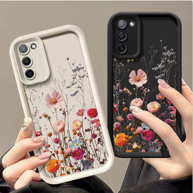 Colorful Floral Phone Case For Iphone And Samsung Galaxy Models_voghion.com