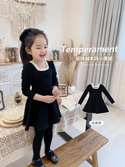 Children's Spring and Autumn 2023 New Arrival Long Sleeve Little Princess Dress for Girls Baby Fashion Girls' Dress