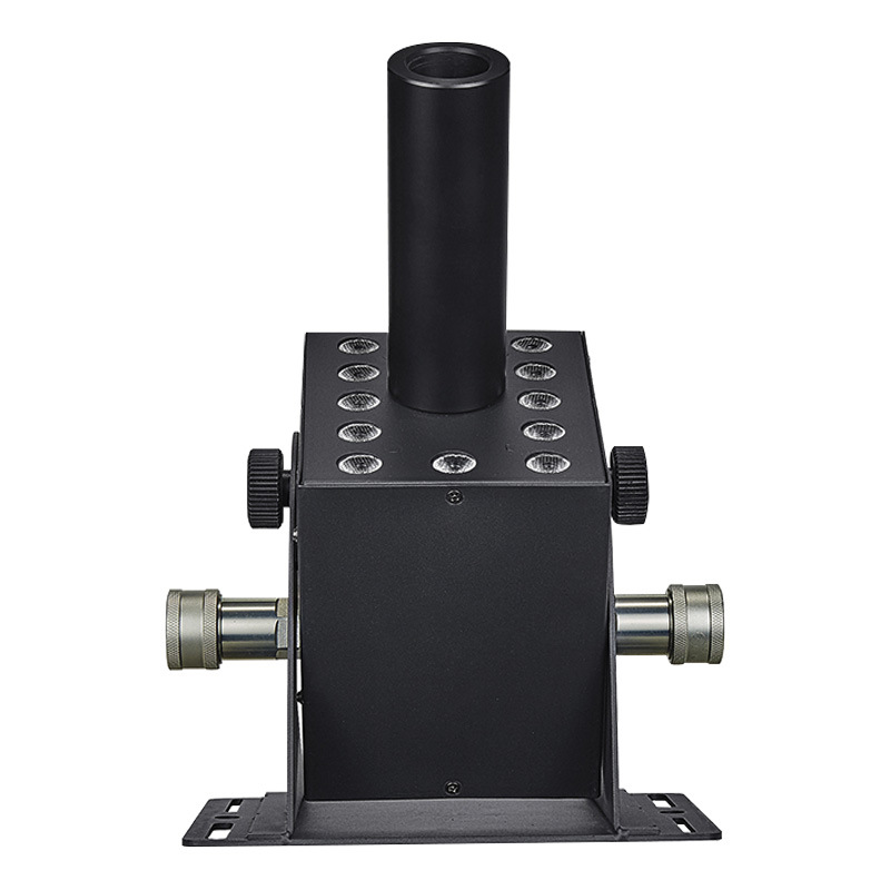 12 LED dióxido de carbono máquina de columna de bar atmósfera de discoteca rociador de humo de color KTV espectáculo máquina de niebla de hielo seco
