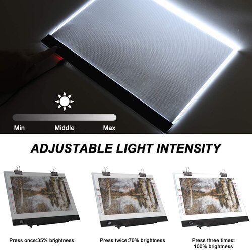 Manufacturer Diamond Painting Copy Table A3 Animation Translucent Table LED Art Painting Copying Board Handmade Translucent Board