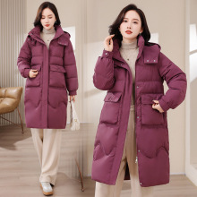 冬装羽绒棉服女中长款韩版棉衣胖mm280斤大码女装加厚棉袄外套潮