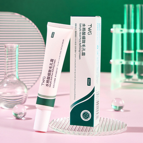 15% Azelaic Acid Purifying Gel Cleansing Cream Blackhead Exporting Liquid Salicylic Acid Pore Refinement Cream One Piece Wholesale