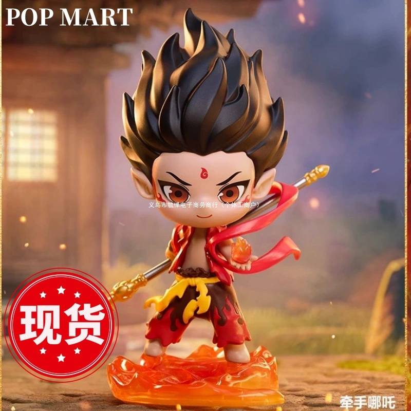 POPMART Pop Mart Нежа: серия фигурок «Дьявольский ребёнок» Natural Bond, слепой бокс, оригинал