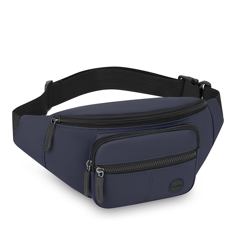 Venta al por mayor nuevo estilo riñonera deportes de ocio bolsa de pecho al aire libre bolsa de caja registradora para negocios bolsa de mensajero de hombro para hombre