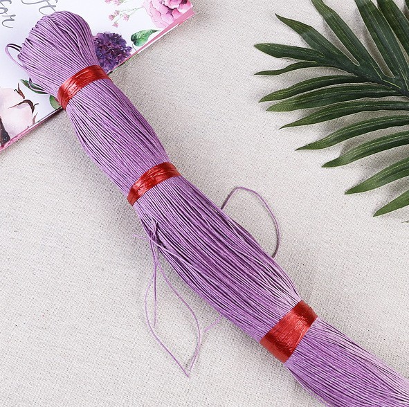 Cordón de cera de algodón común de 1 - 2mm cordón de cera de algodón doméstico tejido a mano cordón de cera cuerdas de cuentas de ropa cuerdas de maletas cuerdas de etiqueta image 25
